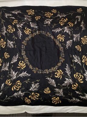 Anne Klein 100% Silk Scarf